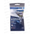 DORCO PACE4 PRO ст 3+ 1шт 4лезв плав голов увл FRC100-3+1P*12/72