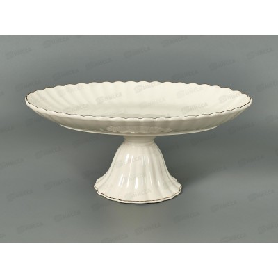 Фруктовница на ножке 25,4см Золотая линия 202484 *4 Фруктовница на ножке 25,4см Золотая линия 202484 *4