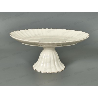 Фруктовница на ножке 30,5см Золотая линия 202485 *4