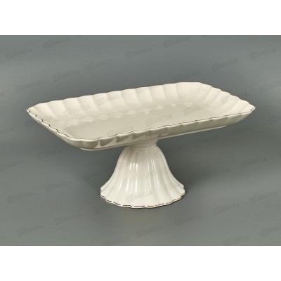 Фруктовница на ножке 30,5см Золотая линия 202491 *4