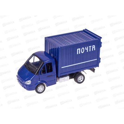 Машинка инерц. 9077-D/DT &quotГрузовой фургон. Почта&quot в коробке 23,5*14*11