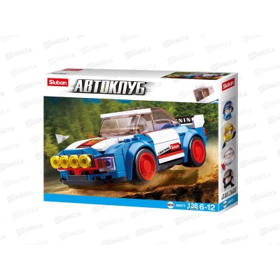 Конструктор М38-B0675 Гоночный автомобиль, 138 дет. в/к