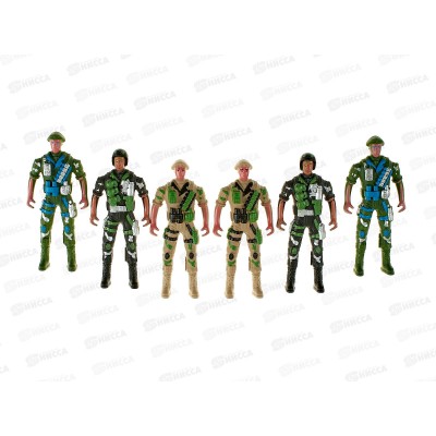 Набор &quotВоенный &quot 3056167, 6шт, в пакете 22*15*3см