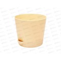Горшок д/цв. с поддоном 1л бежевый *50 ИНТ