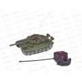 Танк на пульте р/у 3117378, 2 цвета, 8,6*12*23,5см в коробке