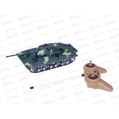 Танк на пульте р/у 2776549, движение во всех направлениях, в коробке