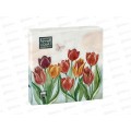 Салфетки 3сл 20л 33*33 Bouquet Home Цветочная иллюзия,25364 *12