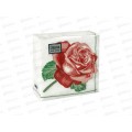 Салфетки 1сл 40л 24*24 Desna Design Красная роза,57578*32 Салфетки 1сл 40л 24*24 Desna Design Красная роза,57578*32