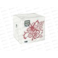 Салфетки 1слойные 100л 24*24 Bouguet Elegant Гибискус, 57375 *16