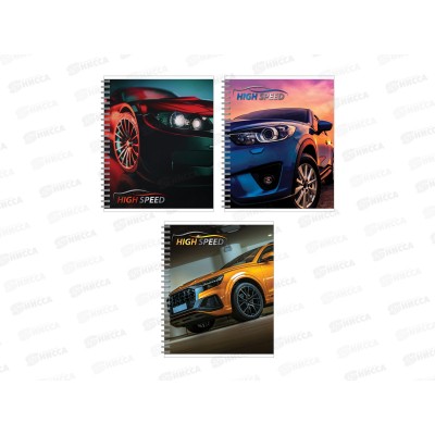 Тетрадь 96л кл. АКАД На скорости, EAC-11989/3*12/36