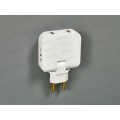 Тройник СПУТНИК SRP204USB 2роз.+2USB 2.1А 10А IP20 белый *400 Тройник СПУТНИК SRP204USB 2роз.+2USB 2.1А 10А IP20 белый *400