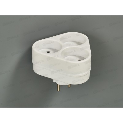 Разветвитель сетевой СПУТНИК SRT203  10А  3 роз.  *60