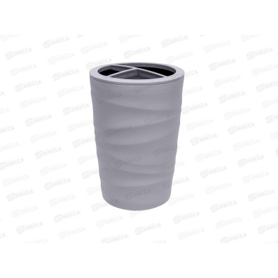 Стакан для зубных щеток Keeplex Wave серый топаз KL330510025