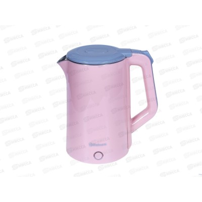 Чайник электр. SA-2150GP 1,8л розово-серый