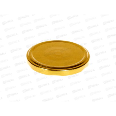 Крышка д/консер. Твист-0фф диам.77мм золото *20/240 Дачный сезон