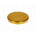 Крышка д/консер. Твист-0фф диам.110мм золото *190 Дачный сезон