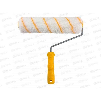 Валик с ручкой полиакрил 12/250/40мм желт.нить D6мм 0206135 Валик с ручкой полиакрил 12/250/40мм желт.нить D6мм 0206135