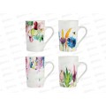 Кружка 380мл Акварель, фарфор, 4 диз., MILLIMI, 806-202 г Кружка 380мл Акварель, фарфор, 4 диз., MILLIMI, 806-202 г