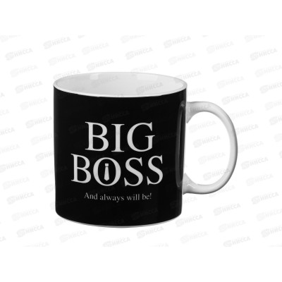 Кружка 1л Биг Босс, фарфор, подар. упак., MILLIMI, 806-256 г
