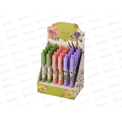 Ручка шар. ArtClick Flora Bloom flowers 0.5мм синяя 20-0466/01 *24