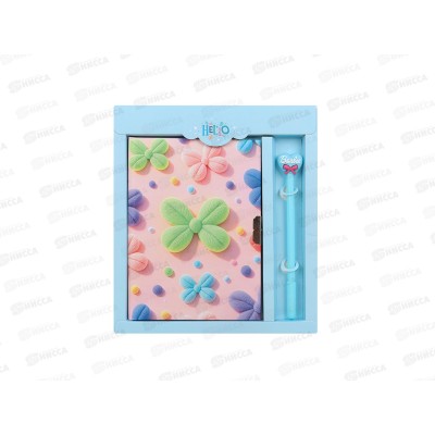 Блокнот Darvish 50л. "Цветы" с замком,с ручкой, DV-15944-2 Блокнот Darvish 50л. "Цветы" с замком,с ручкой, DV-15944-2