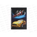 Блокнот Darvish 48л. "Turbo Racing",греб. DV-15941-3 Блокнот Darvish 48л. "Turbo Racing",греб. DV-15941-3