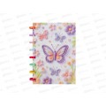 Блокнот  Darvish 80л.&quotБабочки&quot,греб. DV-15935-1
