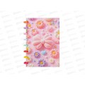 Блокнот  Darvish 80л.&quotЦветы&quot,греб. DV-15934-1