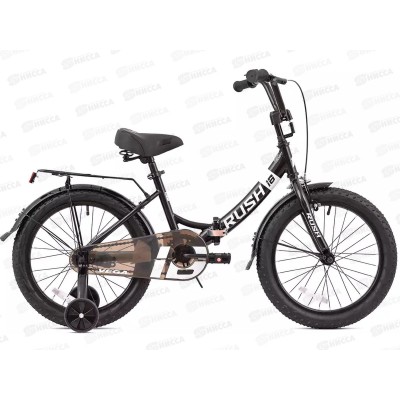 Велосипед 18" RUSH HOUR VEGA 180 черный, 358086 Велосипед 18" RUSH HOUR VEGA 180 черный, 358086