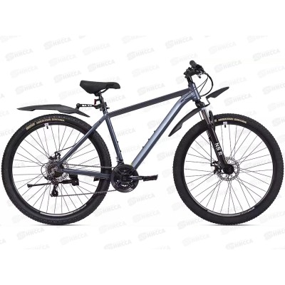 Велосипед 29&quot 21ск RUSH XS 925 DISC AL черный рама 19&quotП,331165