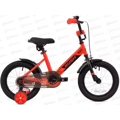 Велосипед 14" RUSH HOUR J14 красный, 430302 Велосипед 14" RUSH HOUR J14 красный, 430302
