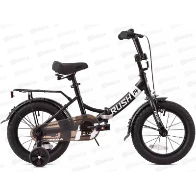 Велосипед 14" RUSH HOUR VEGA 140 черный, 358084 Велосипед 14" RUSH HOUR VEGA 140 черный, 358084