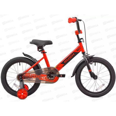Велосипед 16" RUSH HOUR J16 красный, 430326 Велосипед 16" RUSH HOUR J16 красный, 430326