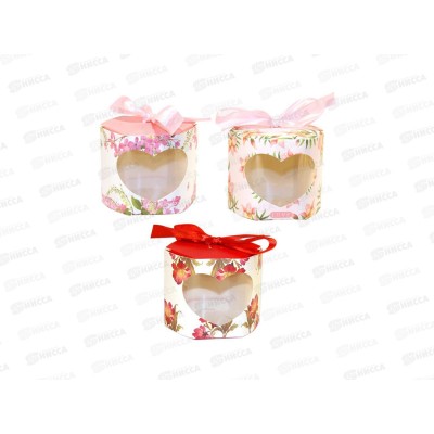 Коробка подарочная 8*7*7см фигурная уп25 Р825-130