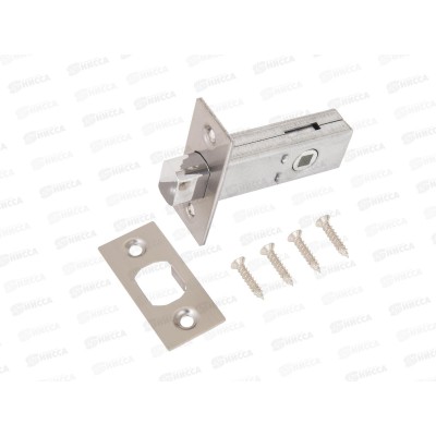 Задвижка Аллюр АРТ LB45-6 SN мат.никель 6мм б/руч *100 17062