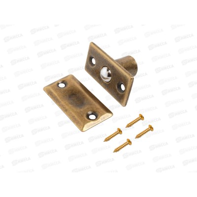 Фиксатор шариковый СТАНДАРТ 588 AB ст.бронза ЕВРОПАКЕТ *50 12589