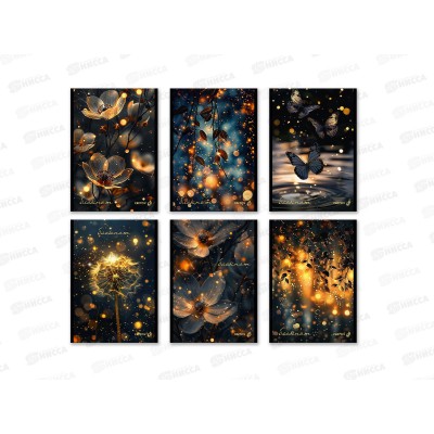 Блокнот 48л SVETOCH А5 В лунном свете, клетка, 01735