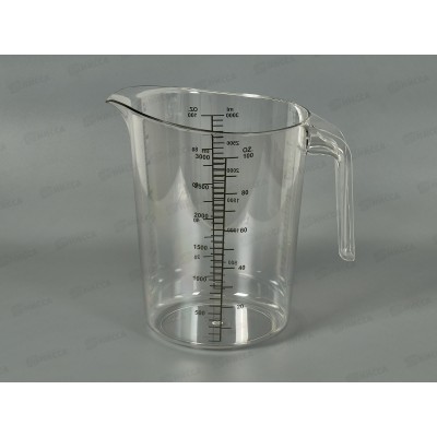 Кувшин с мерной шкалой 3000мл прозрачный КТ-КПК-006