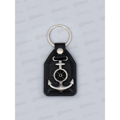 Брелок кожзам, металл "Якорь" 6,8*4см 3483320 Брелок кожзам, металл "Якорь" 6,8*4см 3483320