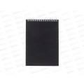 Блокнот 60л Hatber А5 Черный бархат, греб., 092889 *10/120 Блокнот 60л Hatber А5 Черный бархат, греб., 092889 *10/120