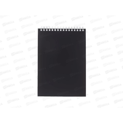 Блокнот 60л Hatber А5 Черный бархат, греб., 092889  *10/120