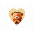 Открытка мини Мишка С Дн.Св.валентина 0219.727