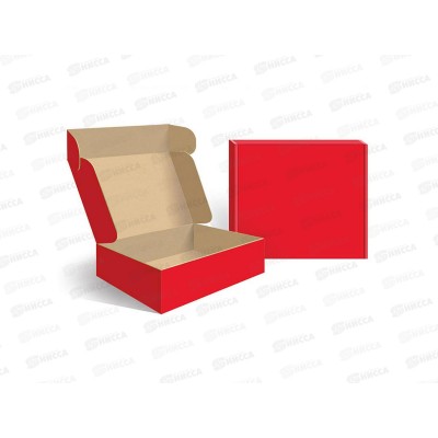 Коробка подарочная 204*194*66 красная 0710.197