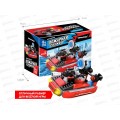 Конструктор Bondibon Пожарная служба, Катер, 52дет ВВ5729