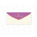 Конверт для денег КП Поздравляю, премиум, 9859 *10