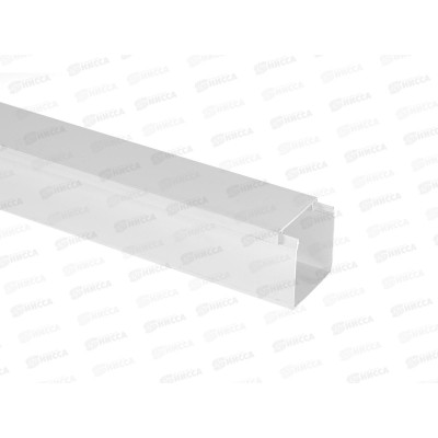 Кабель-канал AGIS Profile ПВХ  40*40мм  2м белый *12