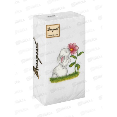 Салфетки 2сл 20л  33*33 Bouquet Original de Luxe Пасх.набор ,25557 *12