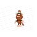 Буба коричневый 20см озвуч. М125369-20S в пак. Мульти-пульти
