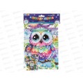 Аппликация из пайеток 17*23см Сова, SEQPACK-112282 Аппликация из пайеток 17*23см Сова, SEQPACK-112282