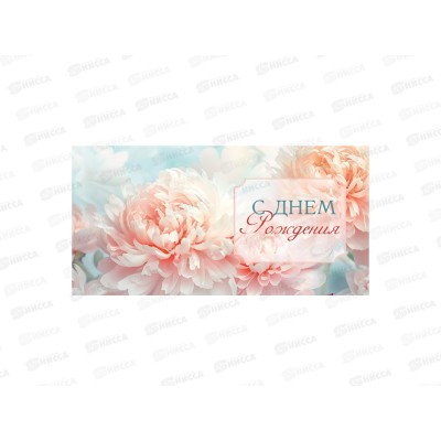 Конверт для денег КП С Днем Рождения!, 9132 *10